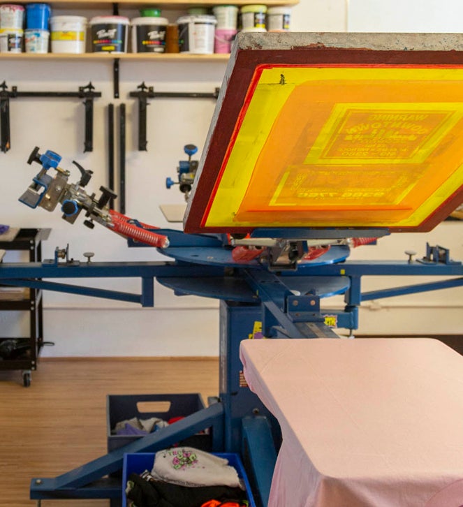 open access screenprinting in Melbourne | Printmaking at Troppo Print Studio